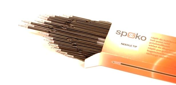 Spoko Náplň do kuličkového pera NEEDLE TIP 0,3 mm - modrá
