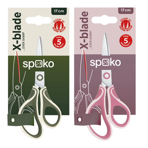 Obrázek produktu: Spoko Školní nůžky 0532 studentské 17 cm - mix barev