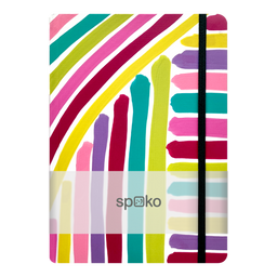 Obrázek produktu: Spoko Zápisník A5 linkovaný 96 stran - Creative - růžový štětec