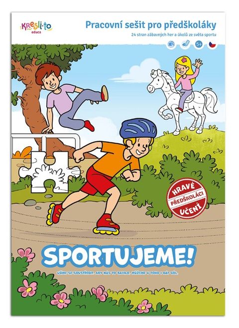 Obrázek produktu: Sportujeme! - Pracovní sešit pro předškoláky