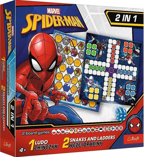 Obrázek produktu: Spoubor her Spiderman 2 v 1 - Člověče, nezlob se a Hadi a žebříky