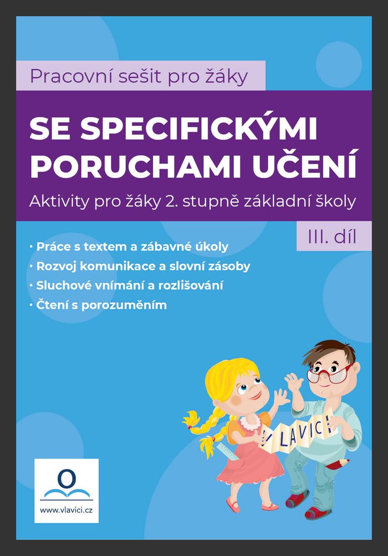 SPU - Sešit pro žáky s SPU 3. díl