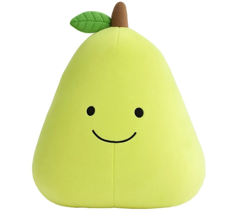 Squish polštářek - Hruška Péťa 44 cm