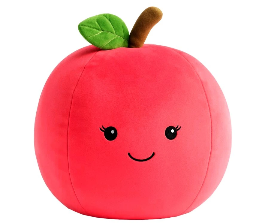 Squish polštářek - Jablko Soňa 35 cm