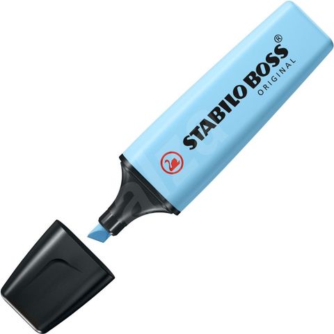 Obrázek produktu: STABILO BOSS ORIGINAL Pastel Zvýrazňovač - nebesky modrá
