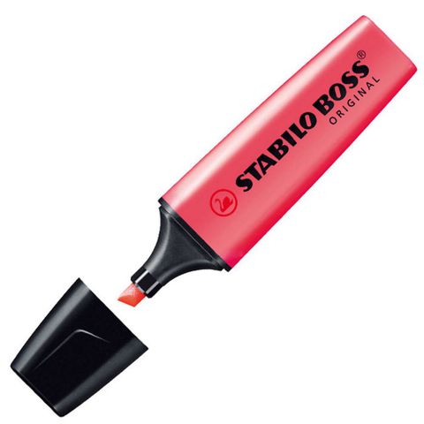 Obrázek produktu: STABILO BOSS ORIGINAL Zvýrazňovač - červený