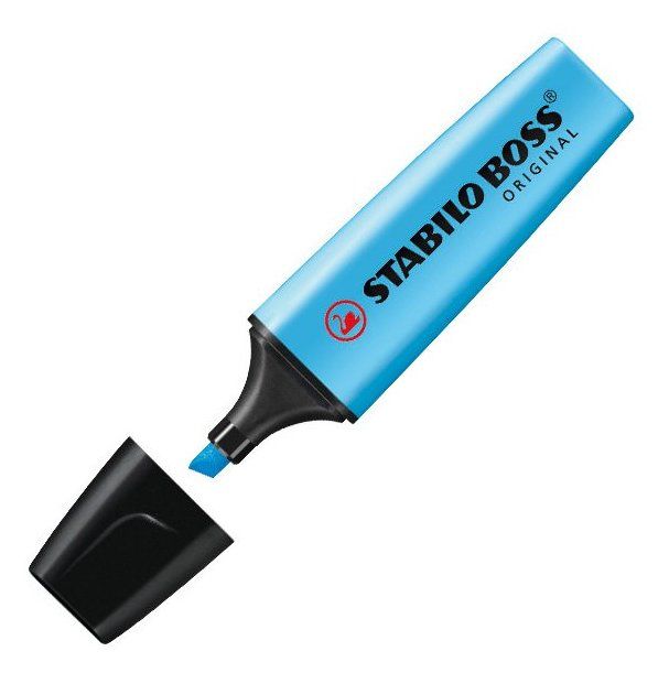 Zvýrazňovač BOSS ORIGINAL modrá Stabilo