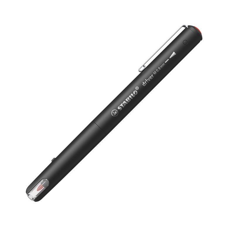 STABILO dr!ver Medium - liner na psaní - červený