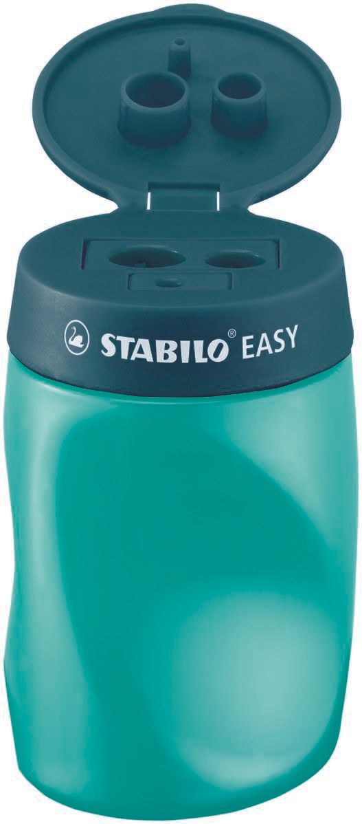 STABILO EASYsharpener L Ořezávátko se zásobníkem 3in1 - petrolejové