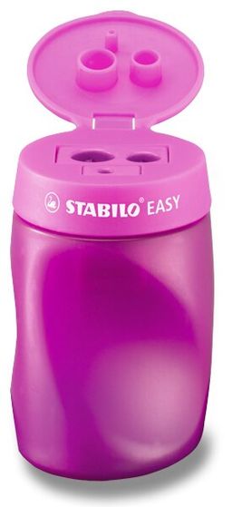Obrázek produktu: STABILO EASYsharpener L Ořezávátko se zásobníkem 3in1 - růžové