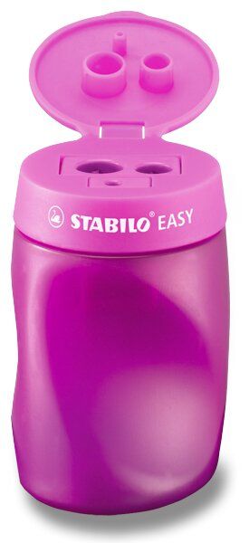 STABILO EASYsharpener Ořezávátko pro leváky růžové