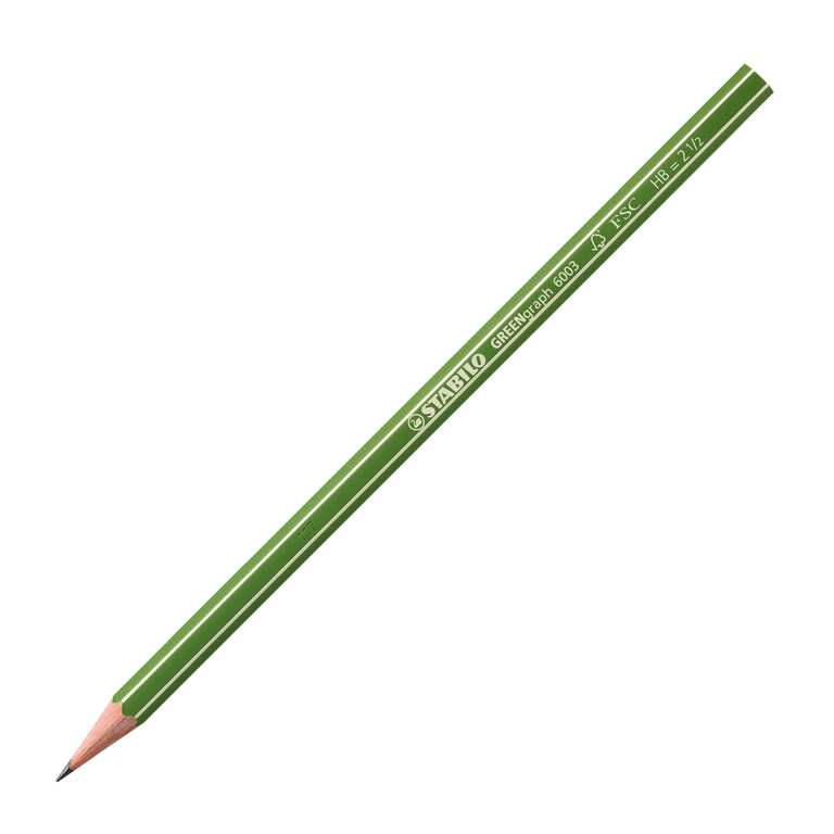 Tužka grafitová Stabilo Greengraph, bez pryže