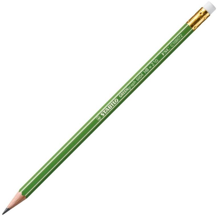 Grafitová tužka Stabilo Greengraph, s pryží