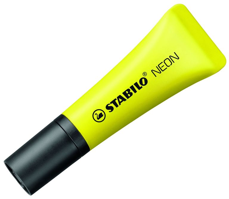Zvýrazňovač Stabilo Neon - žlutý