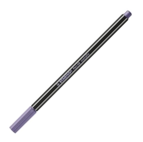STABILO Pen 68 metallic Vláknový fix - fialová