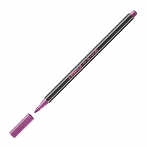 Obrázek produktu: STABILO Pen 68 metallic Vláknový fix - růžová
