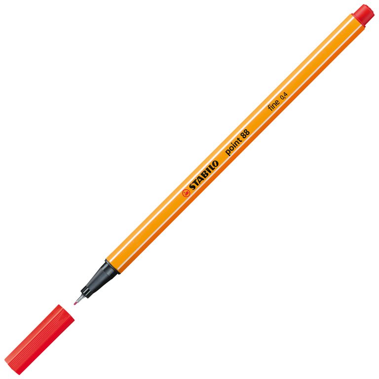 Liner Stabilo point 88 - červený