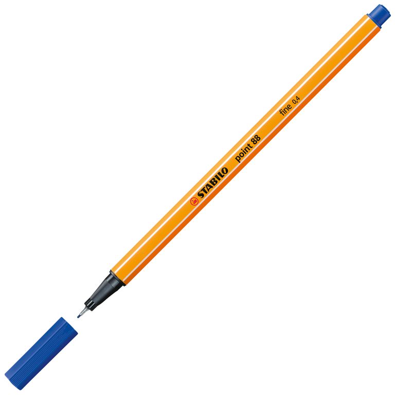 Liner Stabilo point 88 - modrý, 10 ks
