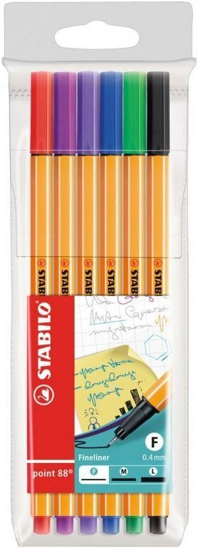 STABILO Fixy 6ks