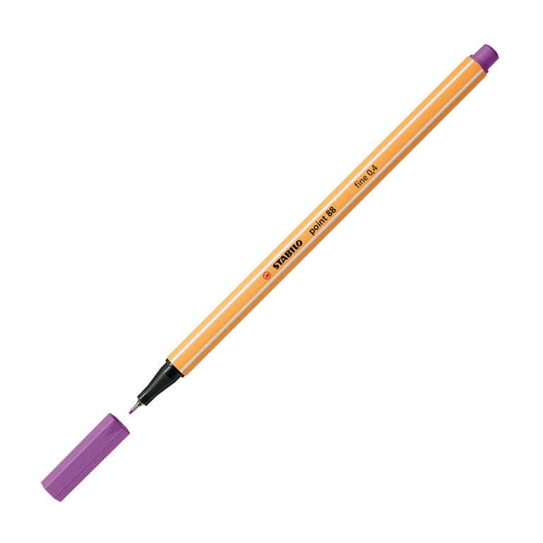 Liner Stabilo Point 88 švestková