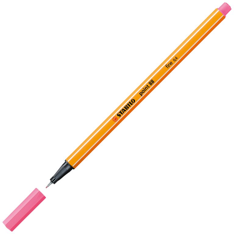 STABILO point 88 Jemný liner - světle růžová