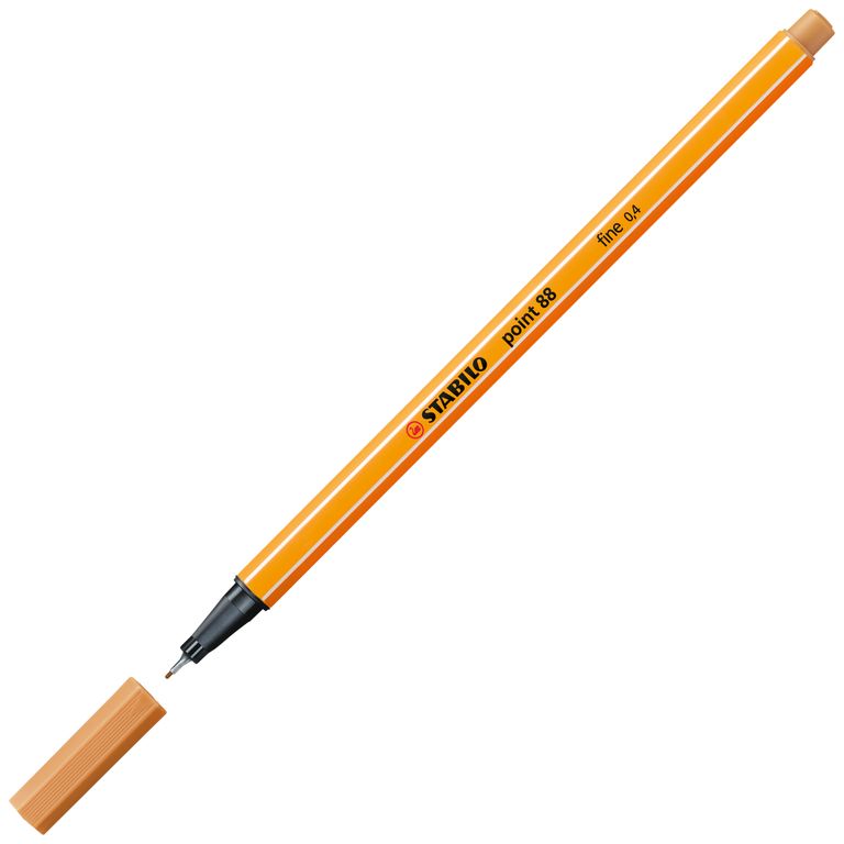 Liner Stabilo Point 88 okrově hnědý