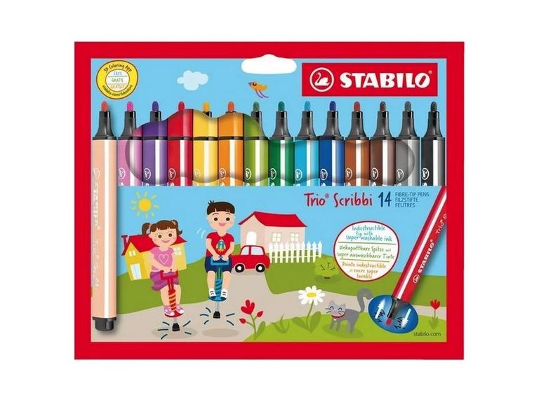 Stabilo Trio Scribbi 368/14 14 ks