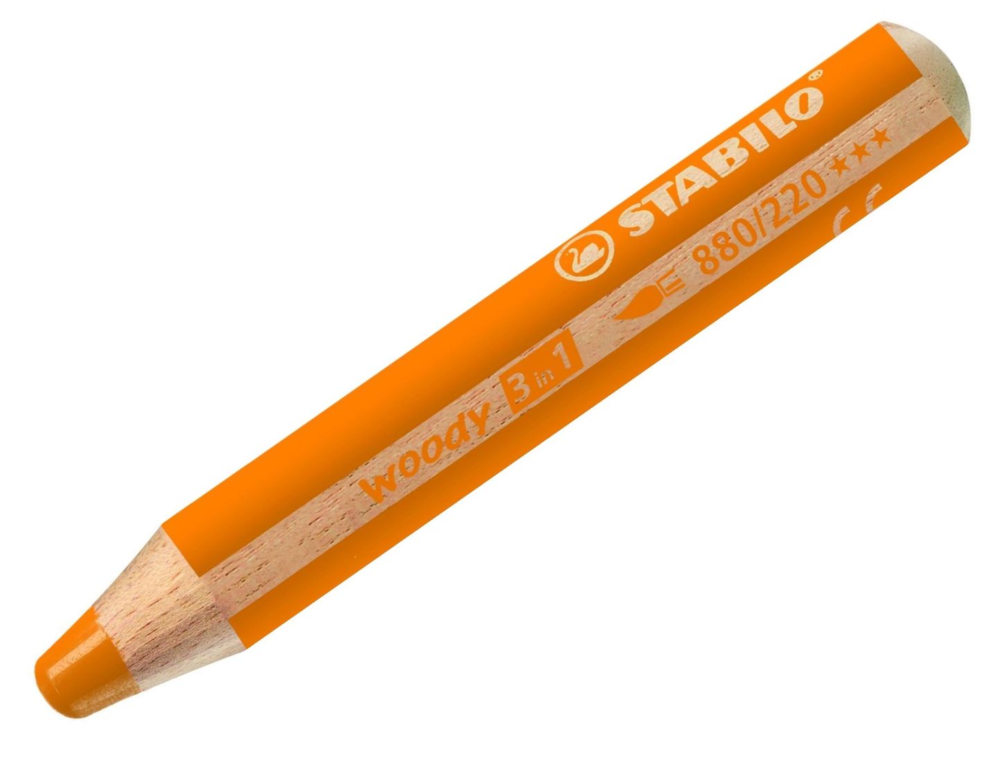 STABILO woody 3 in 1 Multifunkční pastelka - oranžová