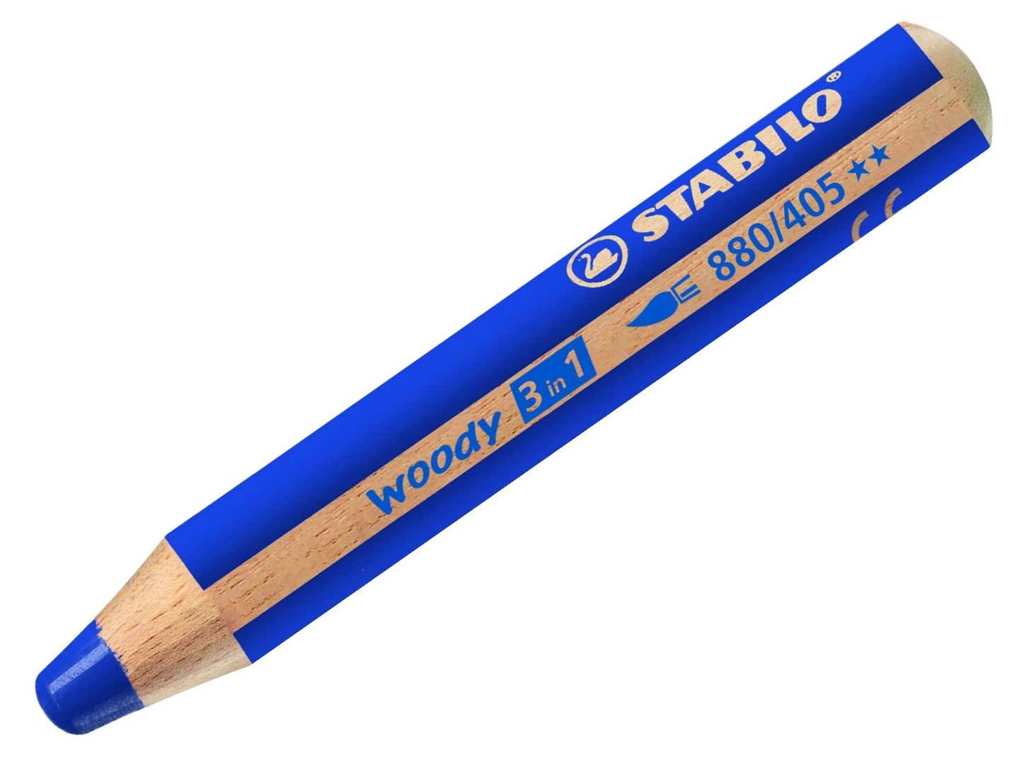 STABILO woody 3 in 1 Multifunkční pastelka - ultramarínová modrá