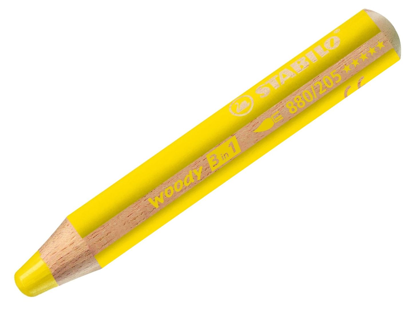 STABILO woody 3 in 1 Multifunkční pastelka - žlutá