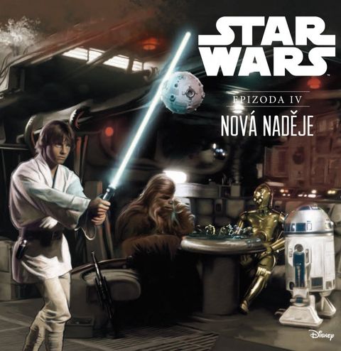 Obrázek produktu: Star Wars IV: Nová naděje (ilustrované vydání)
