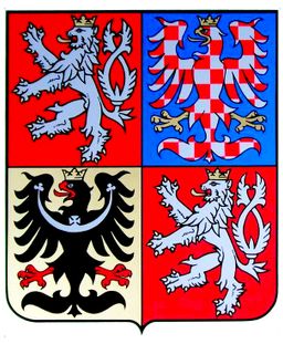 Obrázek produktu: Státní znak ČR 420×350 mm, plast 0,9 mm tloušťka