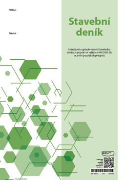 Obrázek produktu: Stavební deník na výšku samopropis