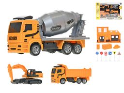 Obrázek produktu: Stavební vozidla 12 - 14 cm, 3 ks