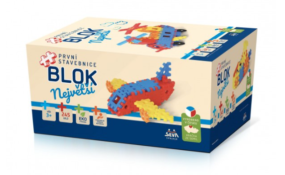Stavebnice Blok Největší, 245 ks