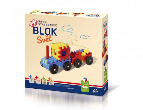 Obrázek produktu: Stavebnice BLOK - Svět, 146 ks