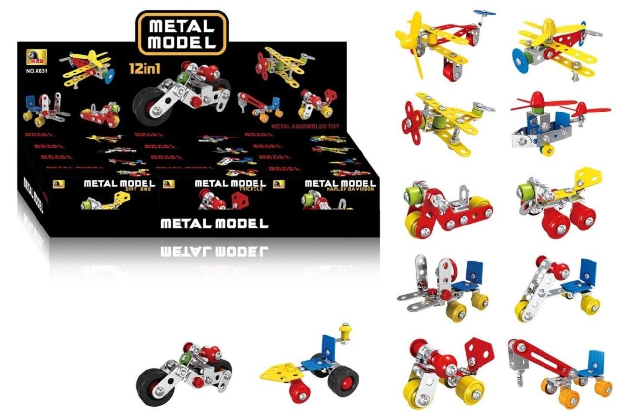 Stavebnice dopravní prostředek - mix druhů