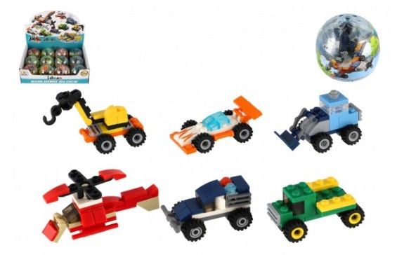 Stavebnice dopravní prostředky v kouli