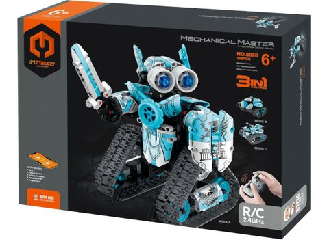 Obrázek produktu: Stavebnice iM.MASTER 3v1 programovatelný robot RC  plast 2,4GHz 398 dílků