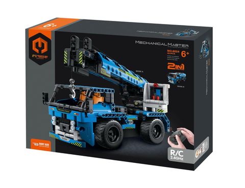 Obrázek produktu: Stavebnice iM.MASTER nákladní auto RC 2 v 1plast 2,4 GHz 401 dílků na baterie