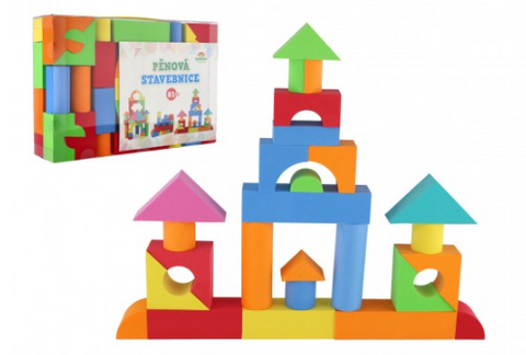 Obrázek produktu: Stavebnice pěnová 81 ks