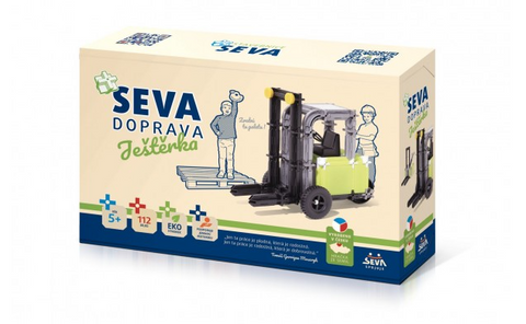 Obrázek produktu: Stavebnice SEVA Doprava Ještěrka 112 dílků