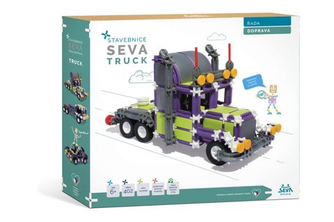 Obrázek produktu: Stavebnice Seva Doprava Truck, 402 dílků