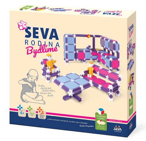 Obrázek produktu: Stavebnice SEVA Rodina - Bydlíme