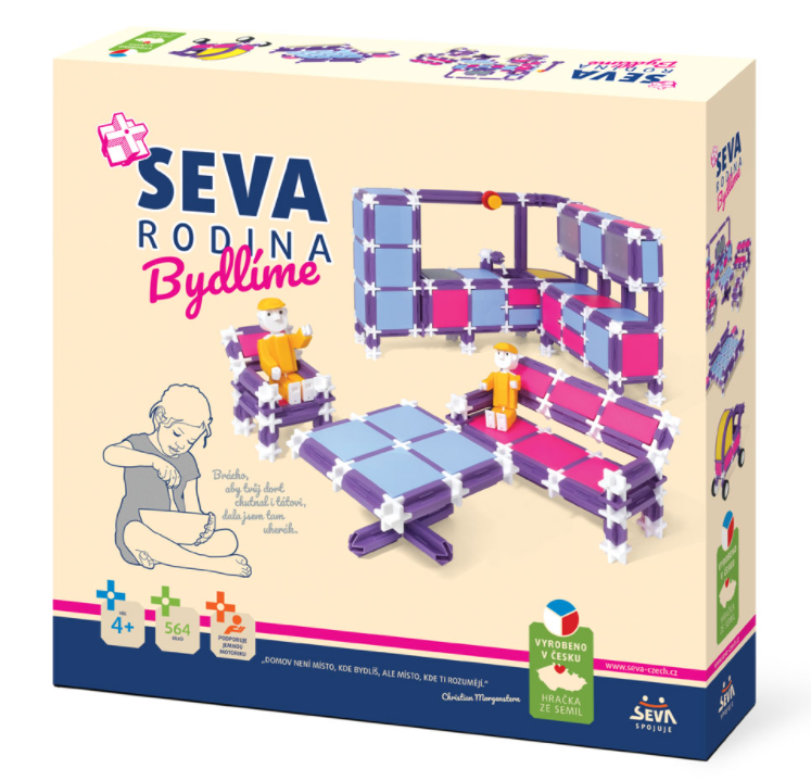 Seva Rodina Bydlíme 564ks