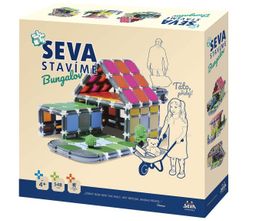 Obrázek produktu: Stavebnice Seva Stavíme Bungalov, 548 dílků