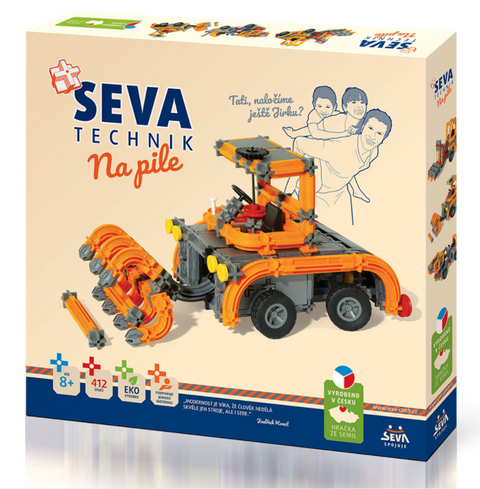 Obrázek produktu: Stavebnice Seva Technik - Na pile, 412 dílků