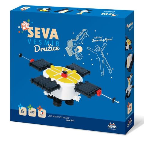 Obrázek produktu: Stavebnice Seva Vesmír Družice 425 ks