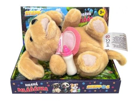 Obrázek produktu: STEPPOS Interaktivní štěňátko s lahvičkou