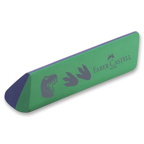 Obrázek produktu: Stěrací pryž Faber-Castell - Dinosaurus - modrozelená